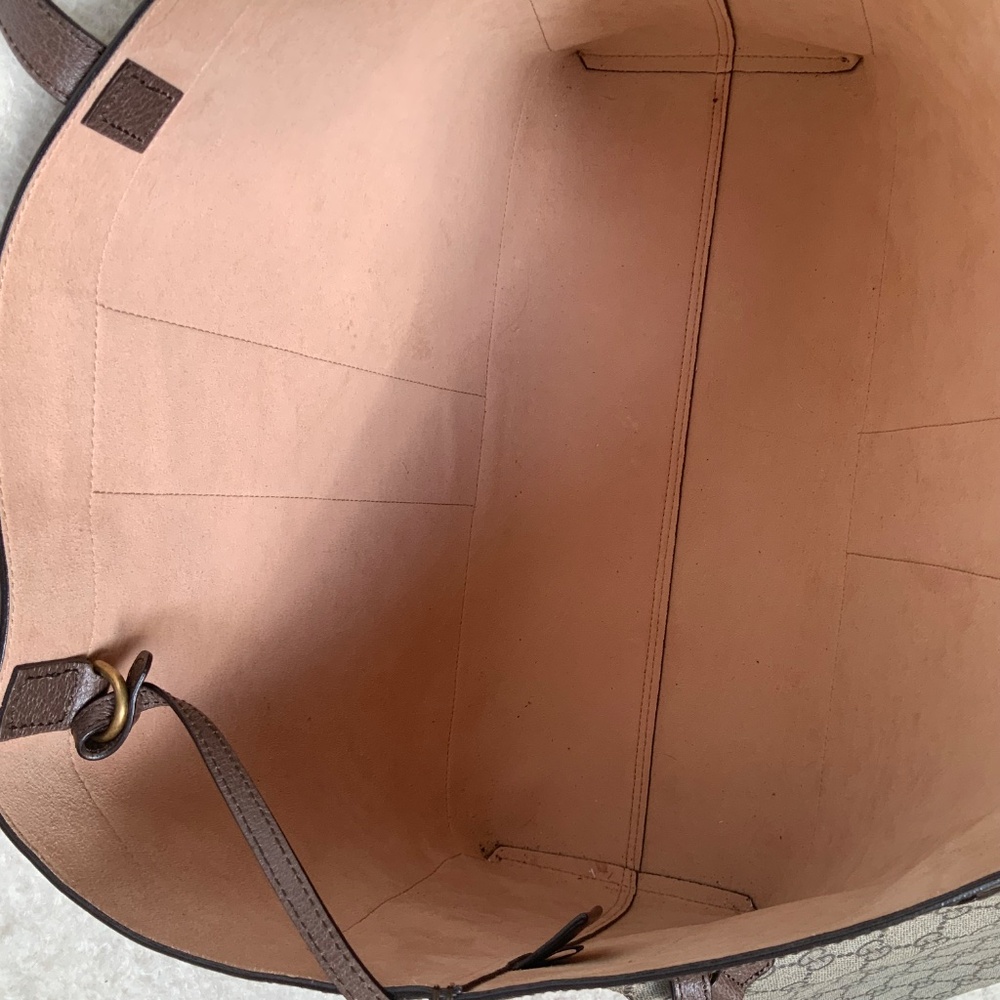 BROWN GG LARGE SUPREME OPHIDIA BAG WITH DUST BAG IN GREAT CONDITION - Picture 10 of 10